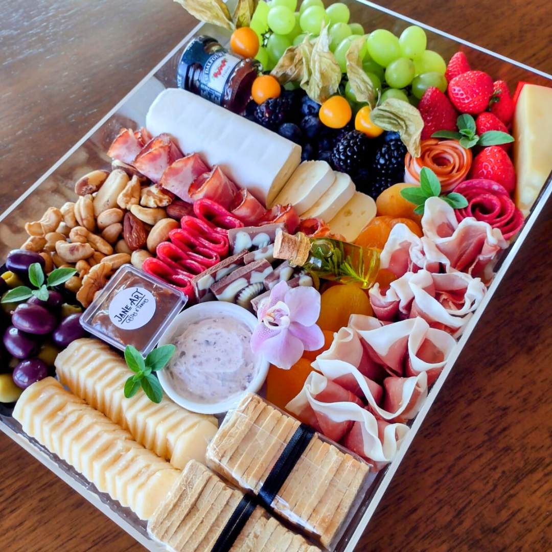 Box Petiscos Acrílico